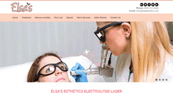 Desktop Screenshot of elsasesthetics.com