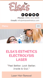 Mobile Screenshot of elsasesthetics.com